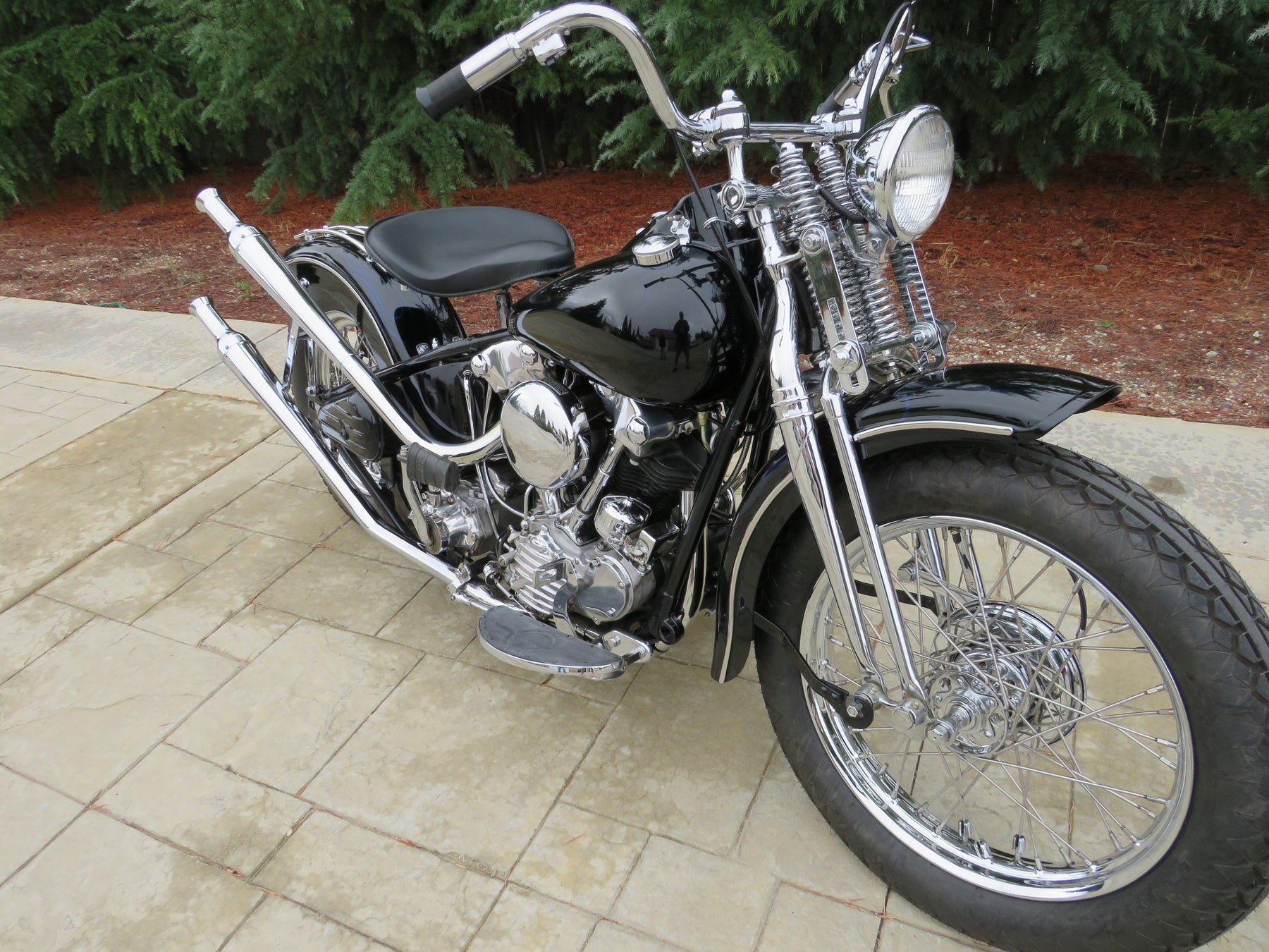 1941 Harley Davidson FL Knucklehead Bobber Classic Motorcycle Consignments