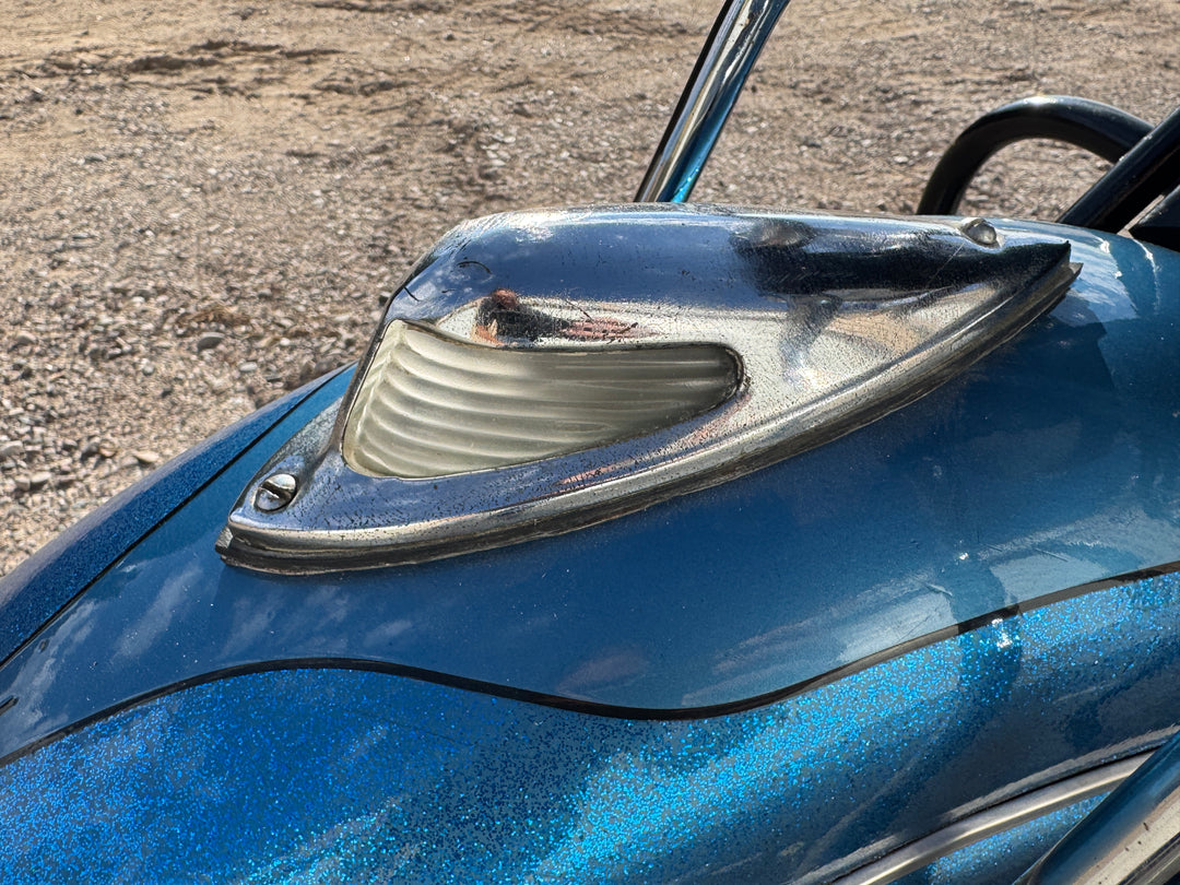 1942 Indian Four Cylinder Motorcycle - Running - Riding - Title