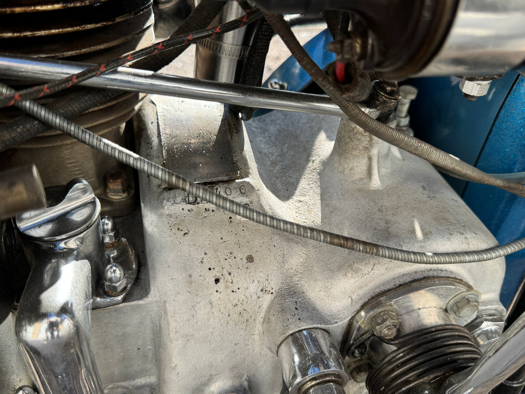 1942 Indian Four Cylinder Motorcycle - Running - Riding - Title