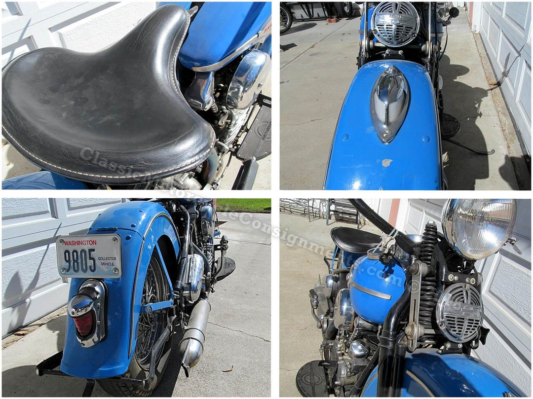 1946 Harley Davidson FL Knucklehead  SOLD!!