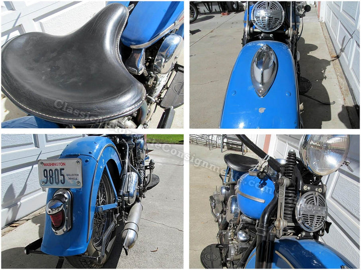 1946 Harley Davidson FL Knucklehead  SOLD!!