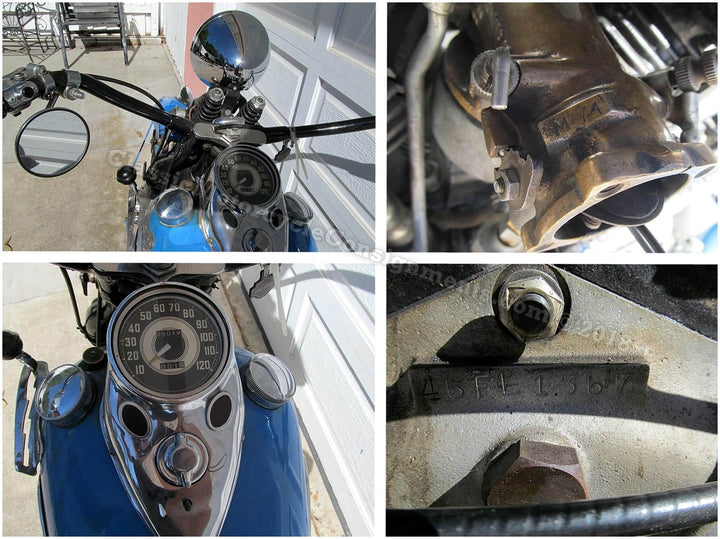 1946 Harley Davidson FL Knucklehead  SOLD!!