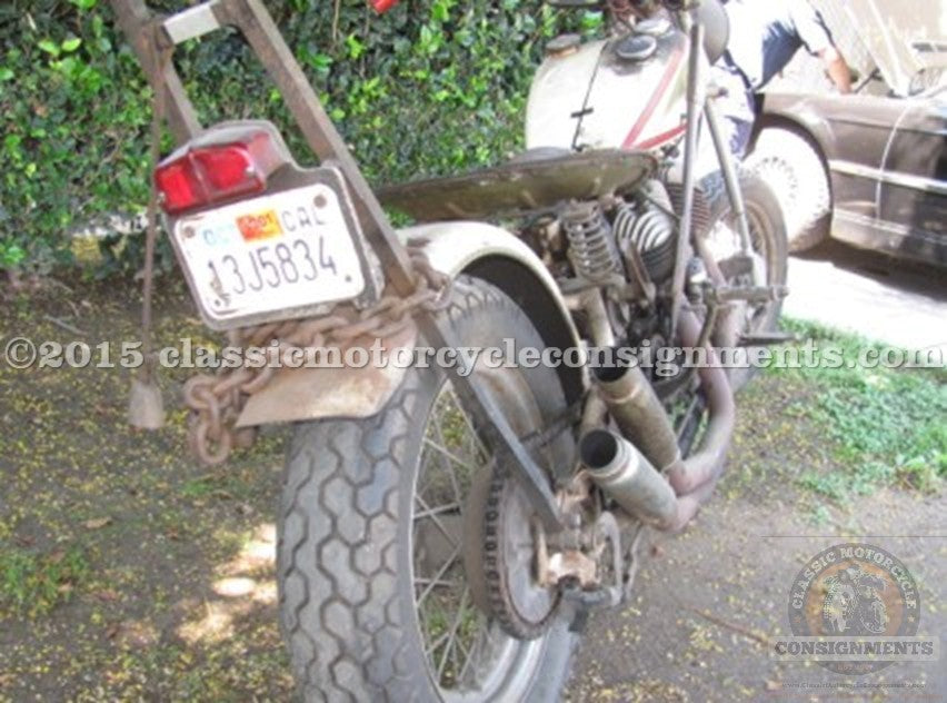 1946 Indian Bobber Steve McQueen Prototype  SOLD!!