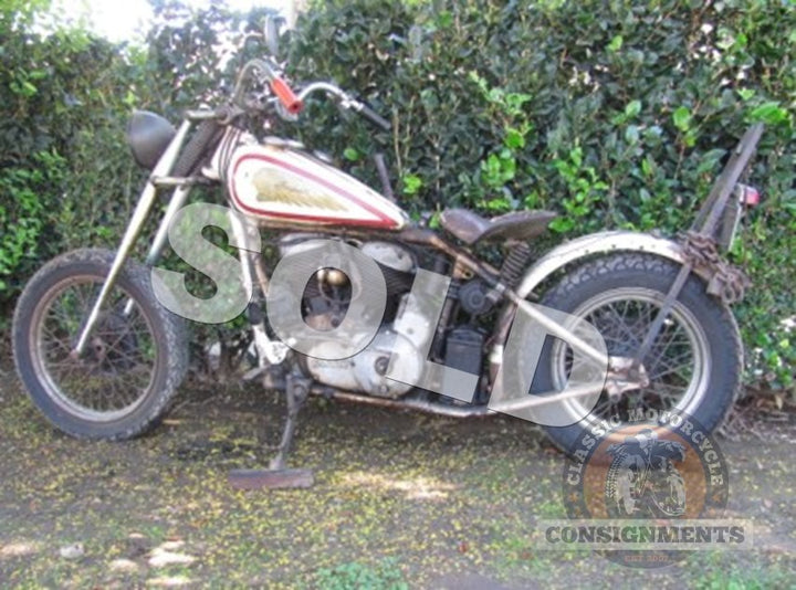 1946 Indian Bobber Steve McQueen Prototype  SOLD!!