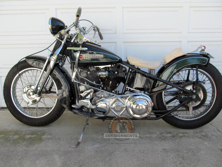 1947 Harley Davidson EL Bobber Knucklehead SOLD!