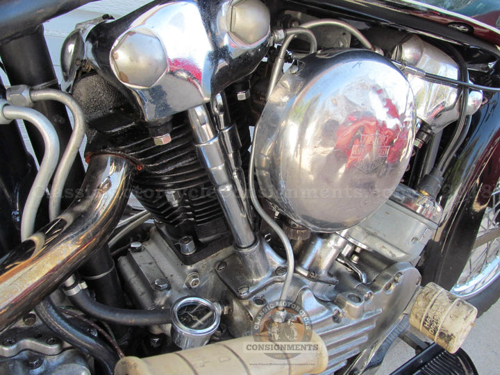 1947 Harley Davidson EL Bobber Knucklehead SOLD!