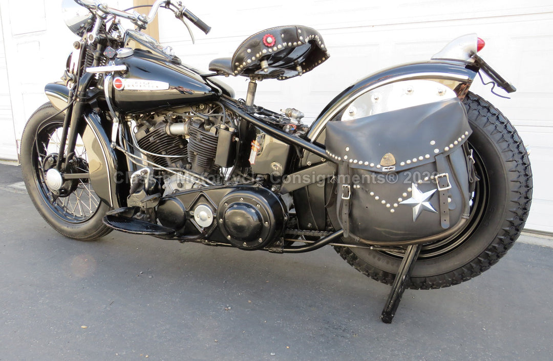 1947 Harley-Davidson FL Knucklehead Bobber – Classic Motorcycle