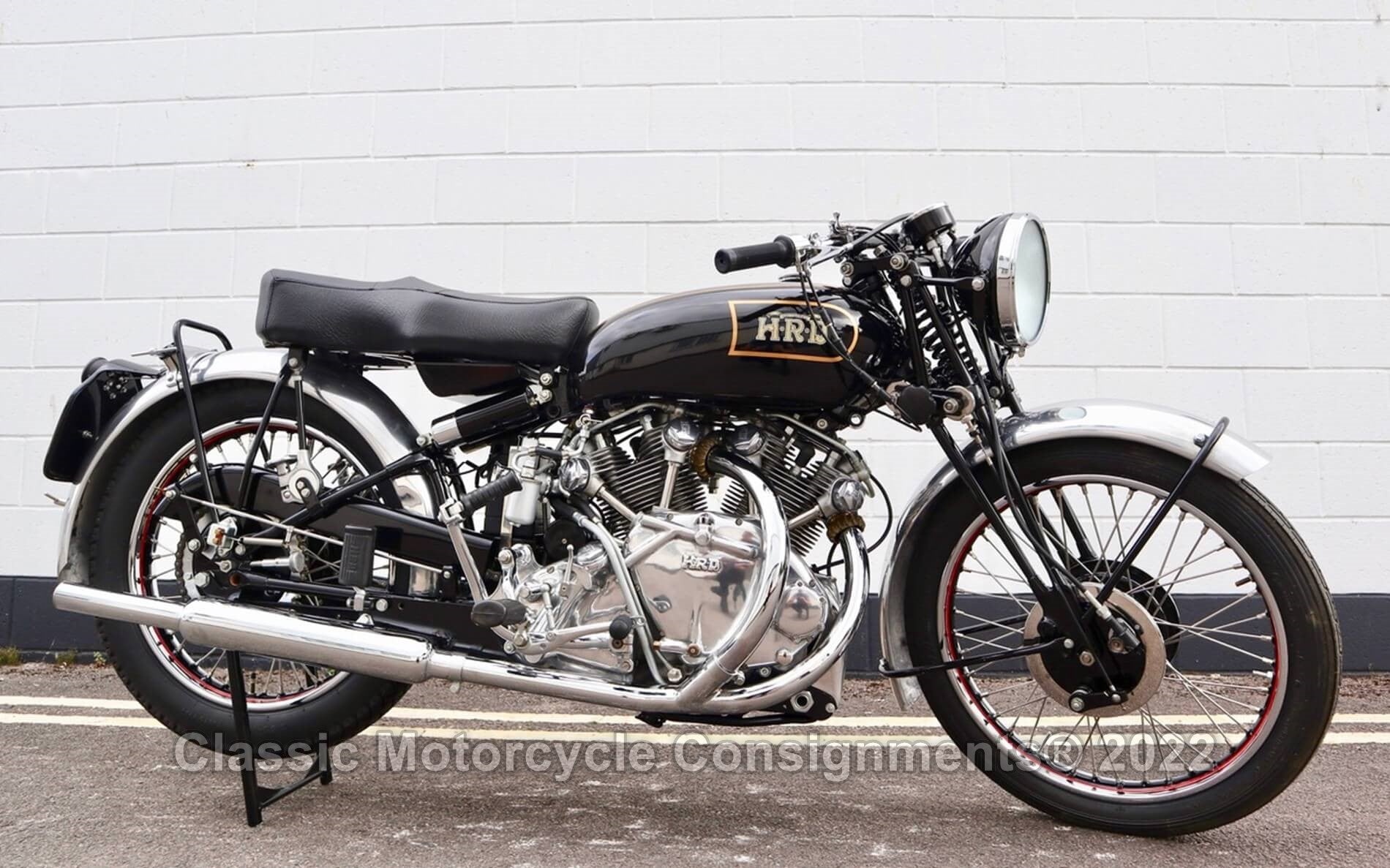 1947 Vincent HRD Rapide Series B 1000cc Classic Motorcycle Consignments