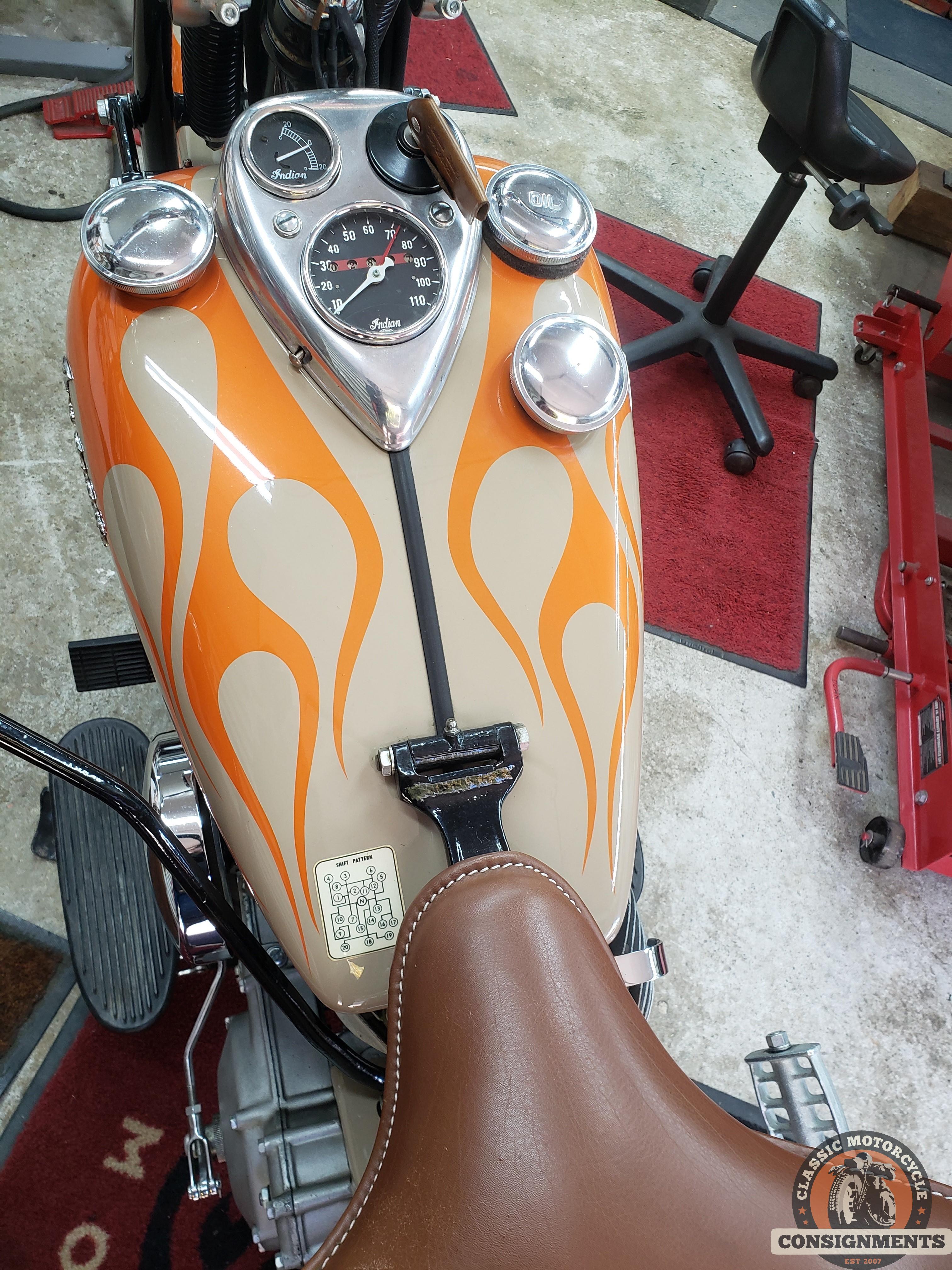 1947 INDIAN CHIEF 80” BOBBER – Classic Motorcycle Consignments