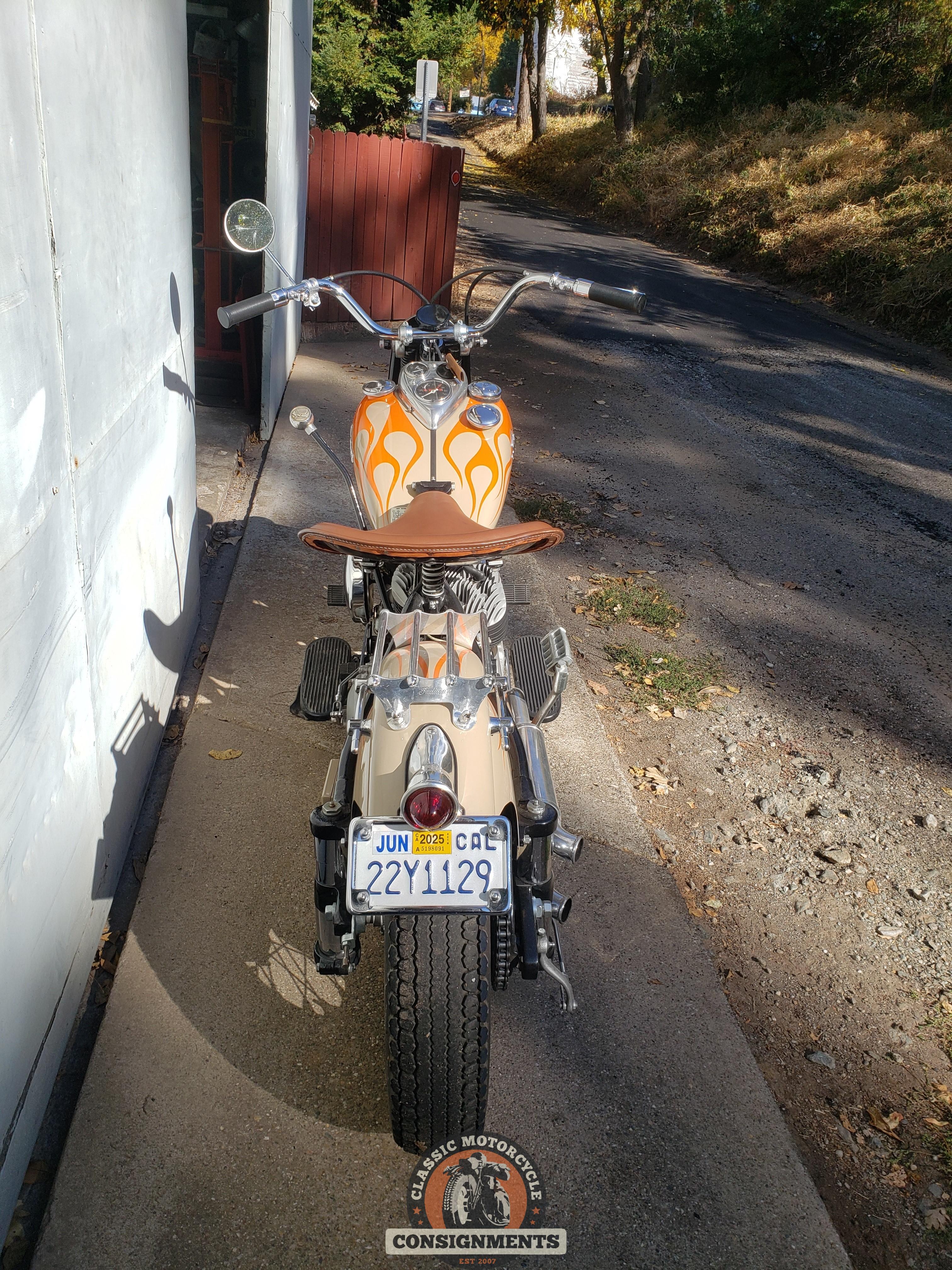 1947 INDIAN CHIEF 80” BOBBER – Classic Motorcycle Consignments