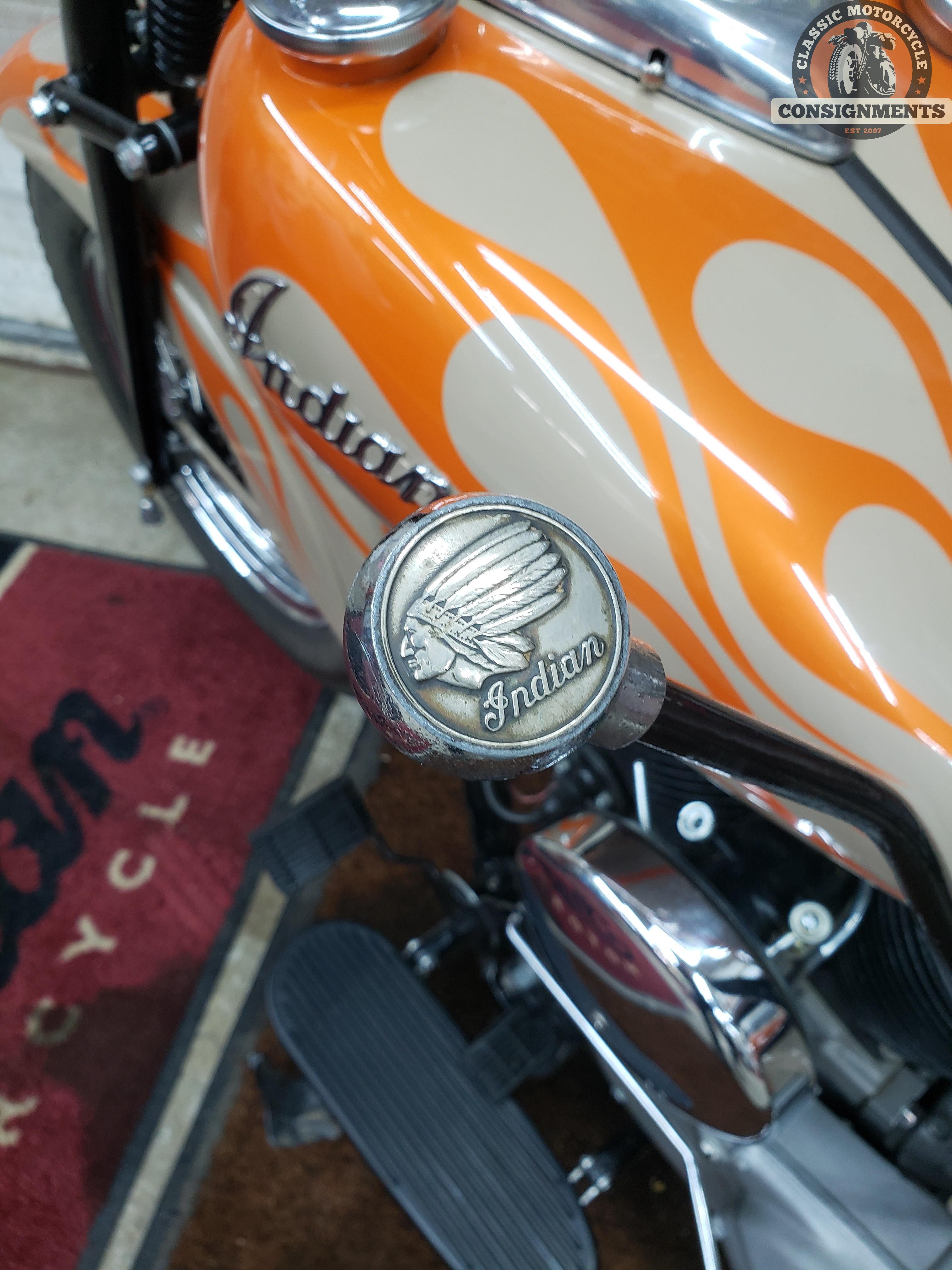 1947 INDIAN CHIEF 80” BOBBER – Classic Motorcycle Consignments