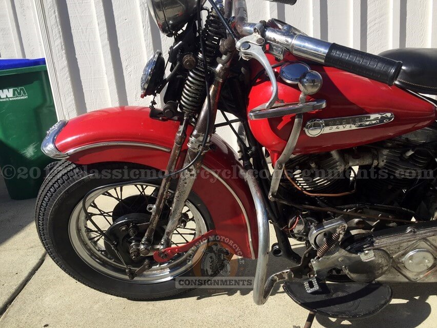 1948 Harley Davidson EL Panhead Motorcycle  SOLD!!