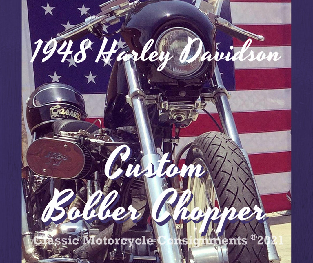 1948 Harley Davidson Custom Bobber Chopper