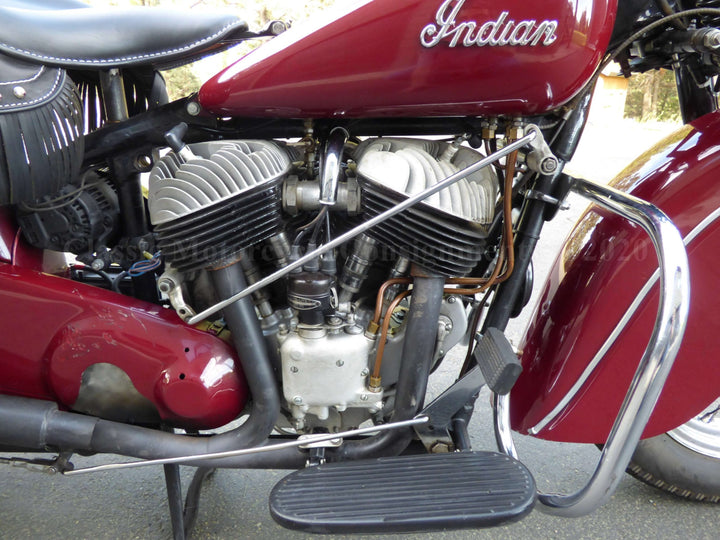 1948 Indian Chief Bonneville — Custom Restoration — SOLD!!