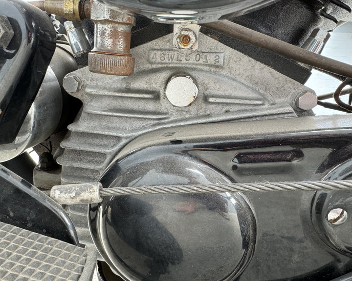 Sold - 1948 Harley Davidson WL Sport Solo 45" Flathead - Sold
