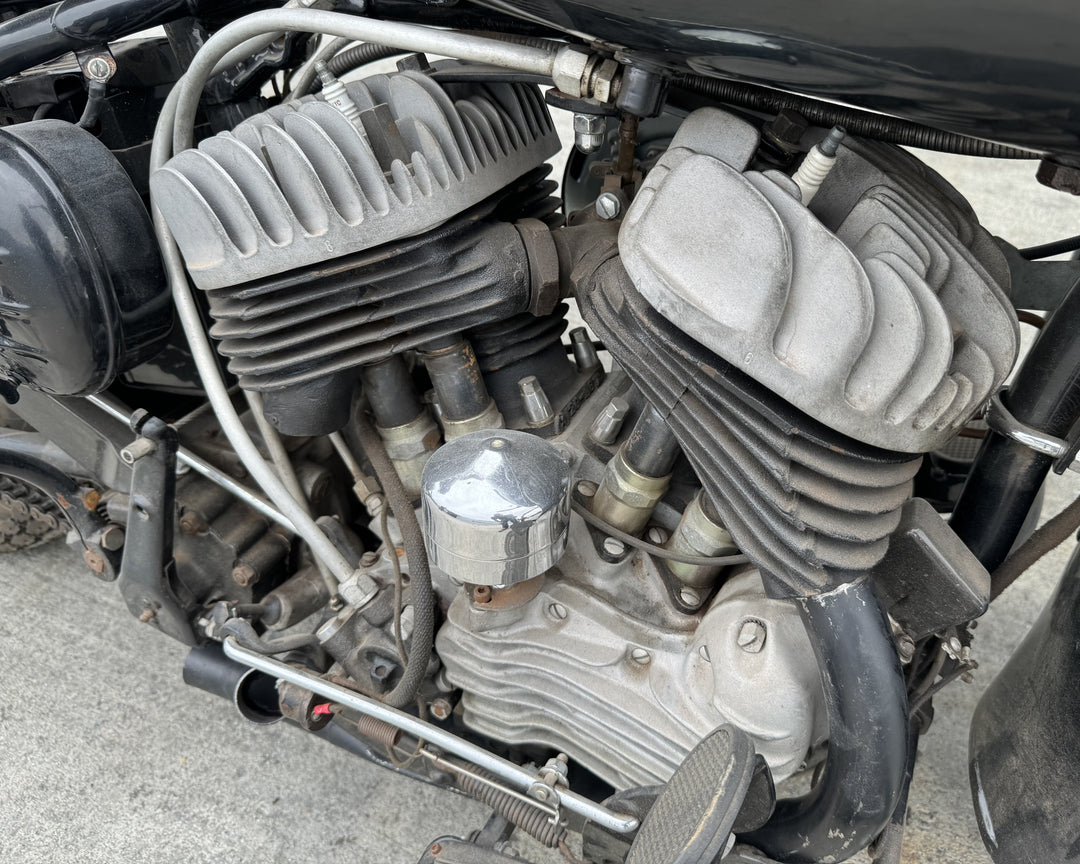 Sold - 1948 Harley Davidson WL Sport Solo 45" Flathead - Sold