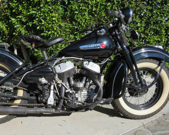 1948 Harley Davidson WL 45" Flathead "No Reserve on Ebay"