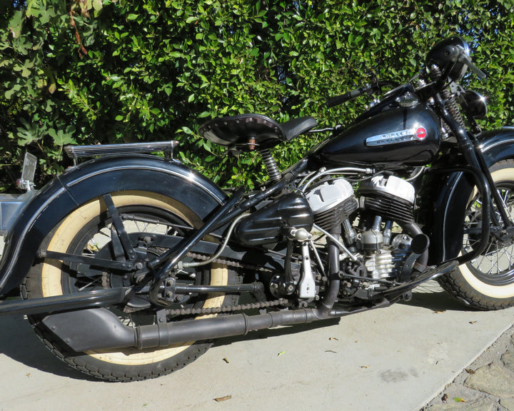 1948 Harley Davidson WL 45" Flathead "No Reserve on Ebay"