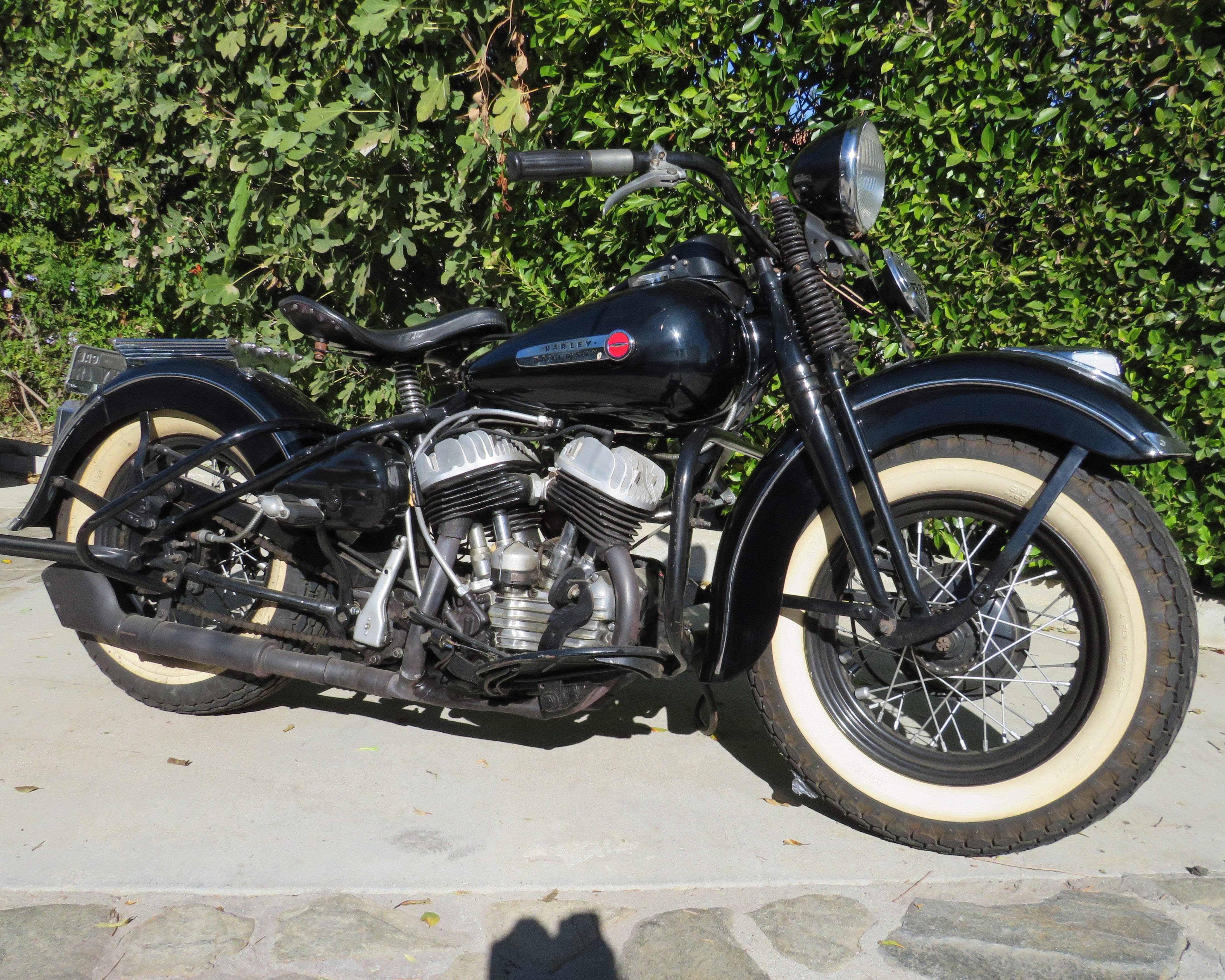 Sold - 1948 Harley Davidson WL 45