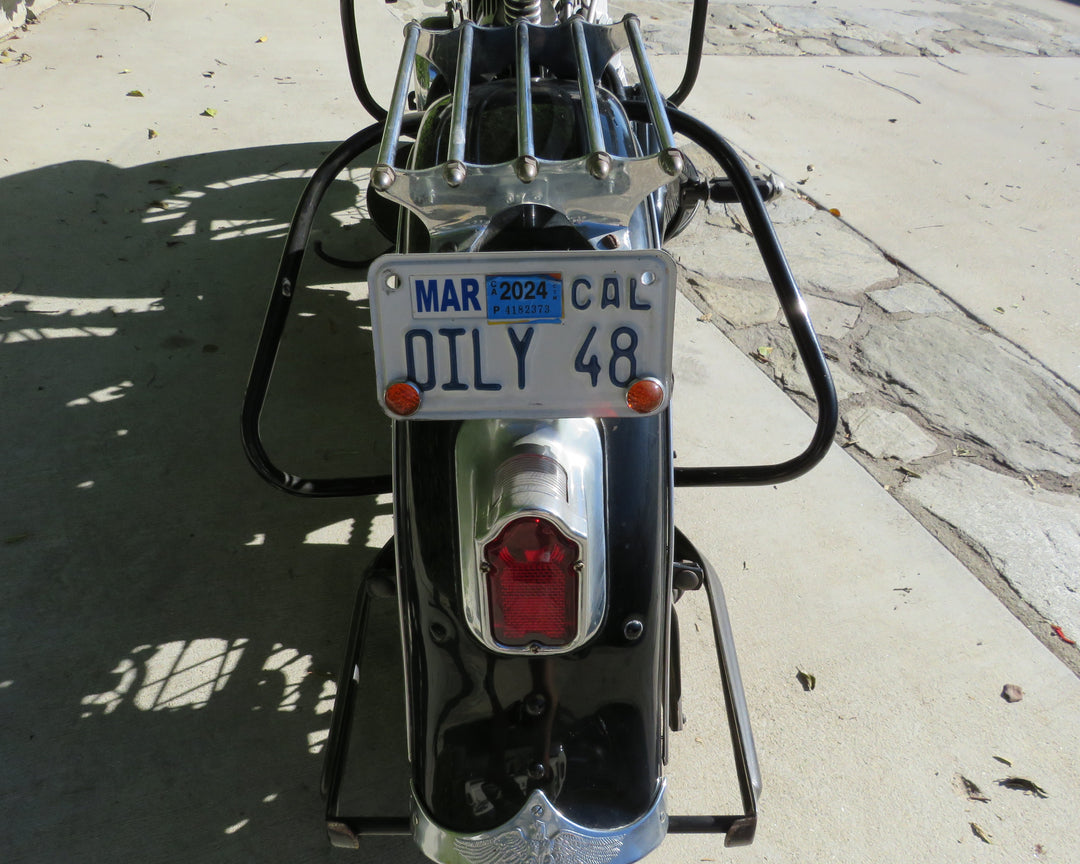 1948 Harley Davidson WL 45" Flathead "No Reserve on Ebay"