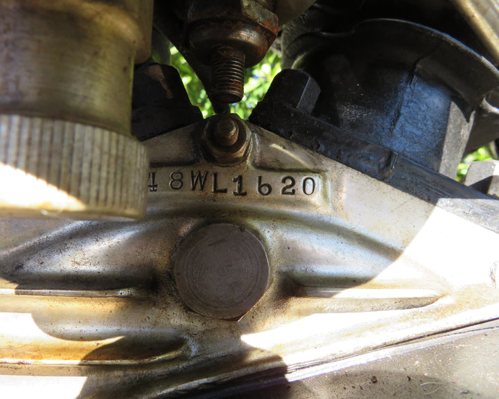 1948 Harley Davidson WL 45" Flathead "No Reserve on Ebay"