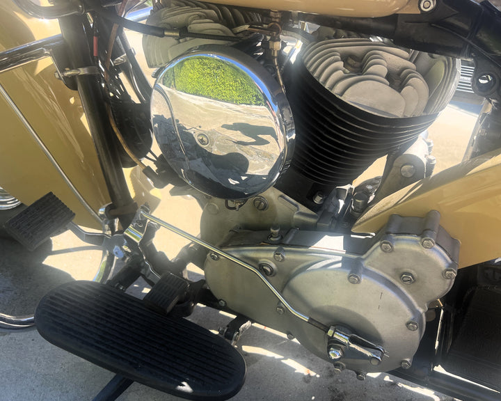 Sold - 1948 Indian Chief 80" Motor and 4 Speed Transmission - Sold