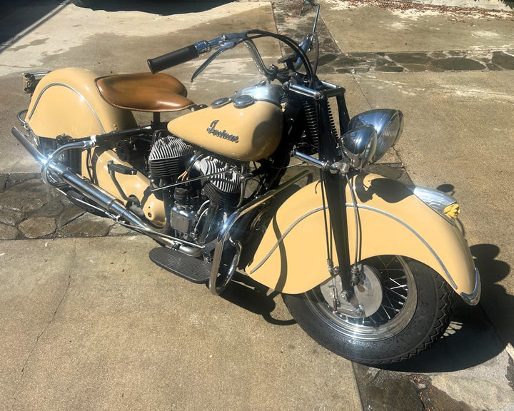 Sold - 1948 Indian Chief 80" Motor and 4 Speed Transmission - Sold