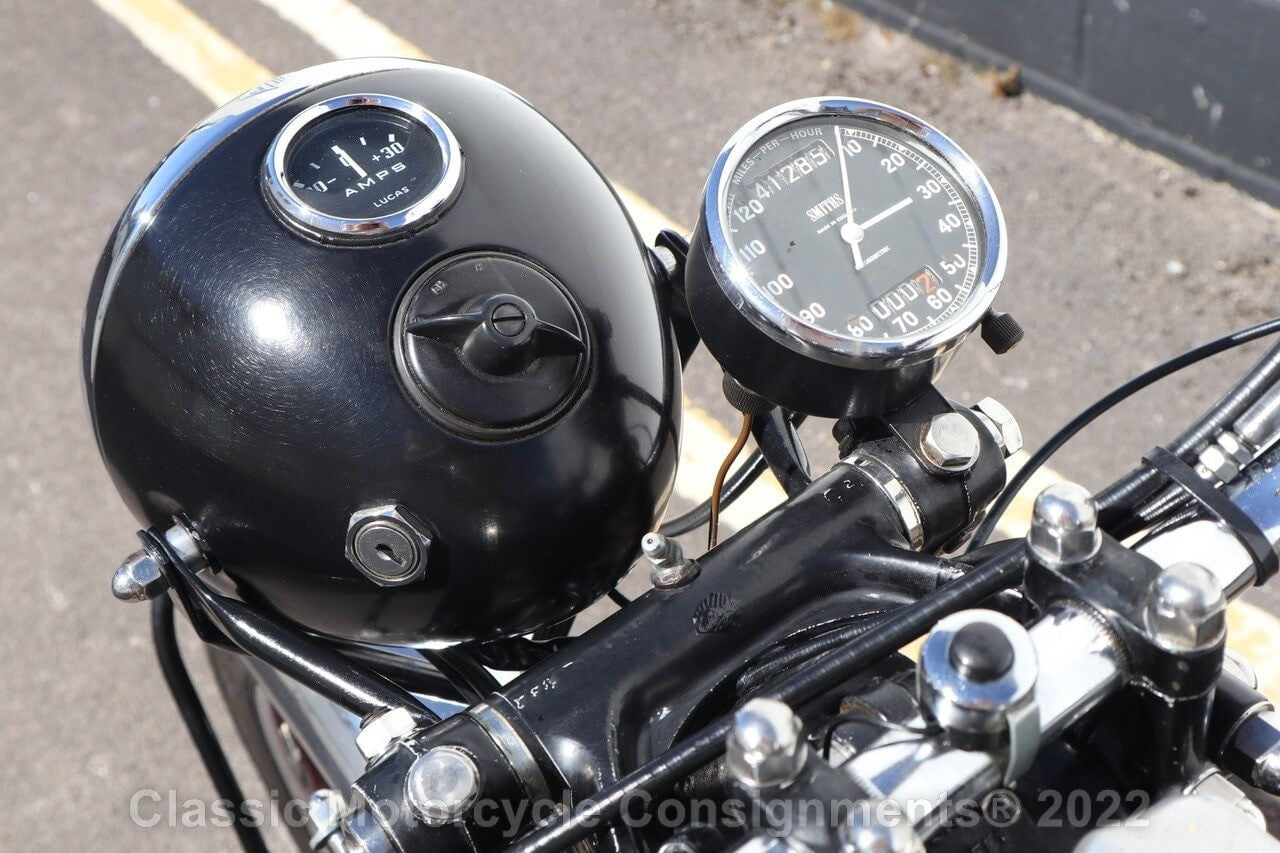 1952 Vincent HRD Rapide Series C – Classic Motorcycle Consignments