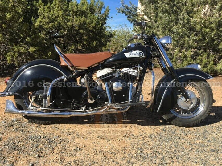 SOLD - 1953 Indian Chief - Built by Bob Stark form New Old Stock Parts - SOLD