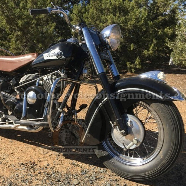 SOLD - 1953 Indian Chief - Built by Bob Stark form New Old Stock Parts - SOLD