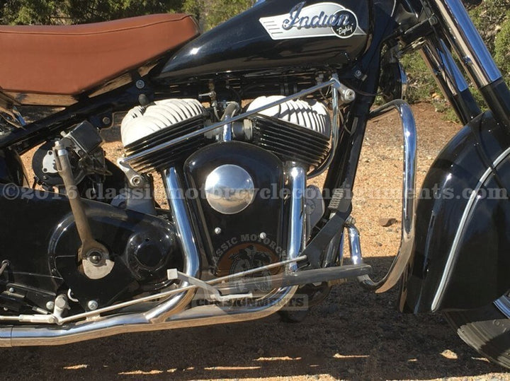 SOLD - 1953 Indian Chief - Built by Bob Stark form New Old Stock Parts - SOLD