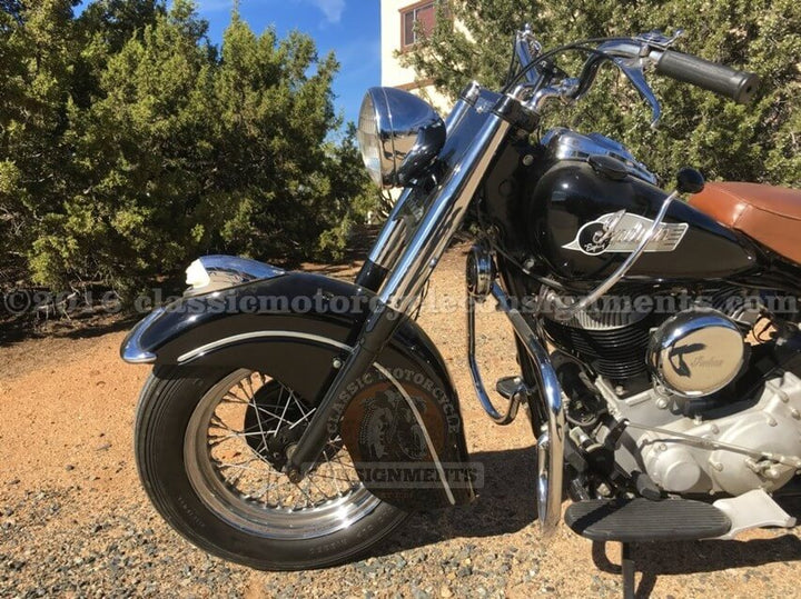 SOLD - 1953 Indian Chief - Built by Bob Stark form New Old Stock Parts - SOLD