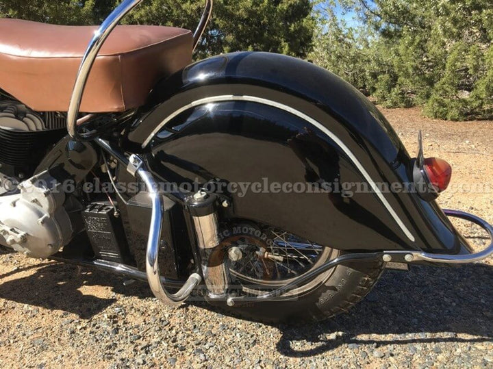 SOLD - 1953 Indian Chief - Built by Bob Stark form New Old Stock Parts - SOLD
