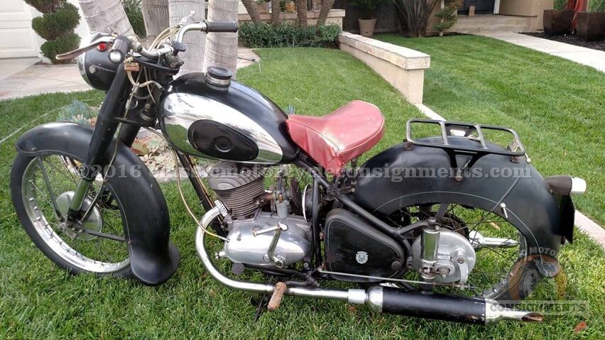1954 Peugeot 175 Motorcycle Classic Motorcycle Consignments