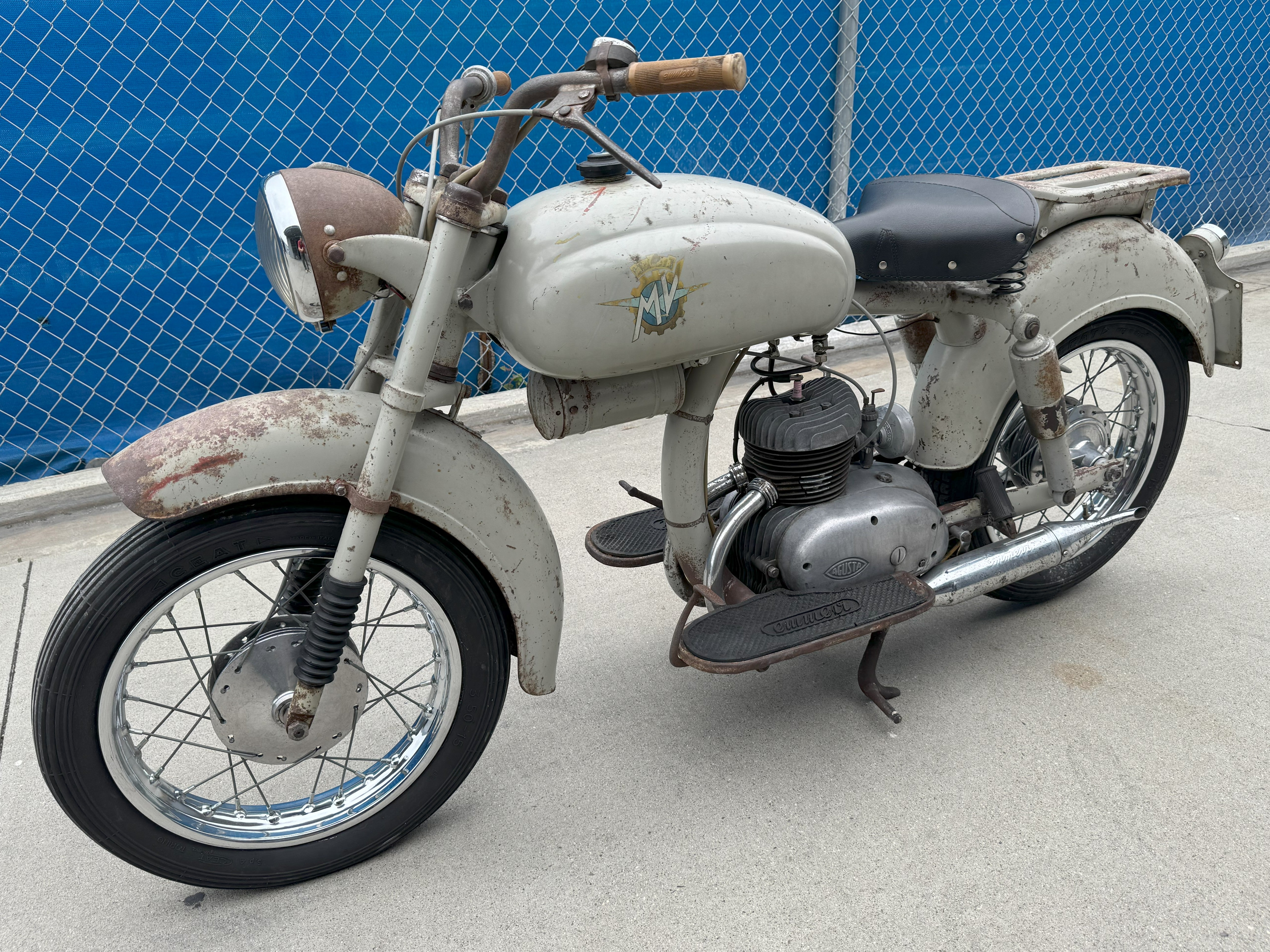 1955 MV Agusta 125 Pullman Original Survivor – Classic Motorcycle