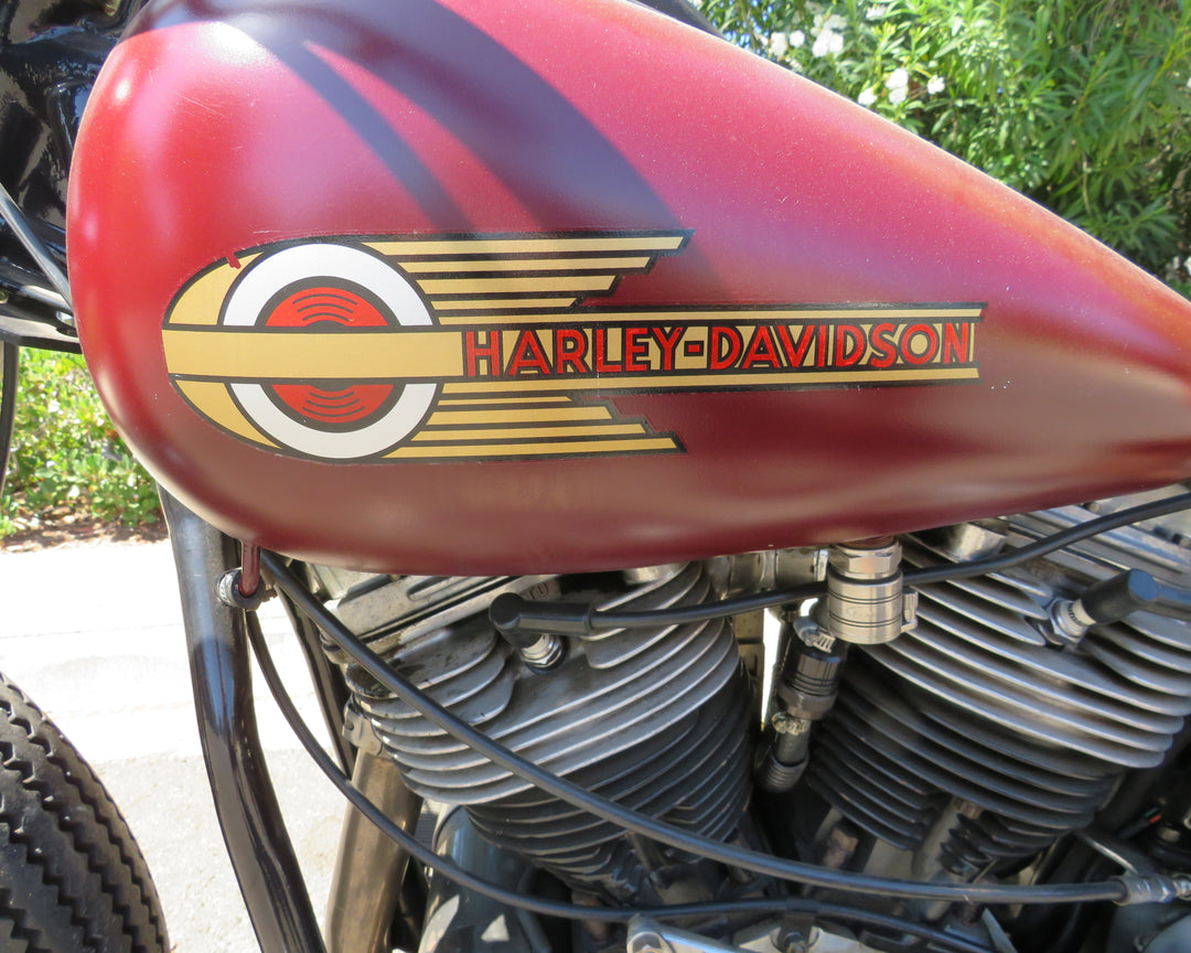 1958 Harley Davidson Panhead Custom Bobber