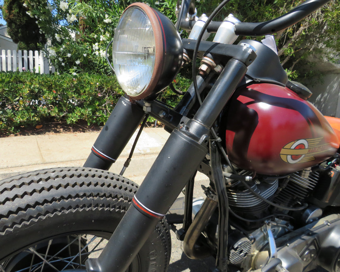 1958 Harley Davidson Panhead Custom Bobber