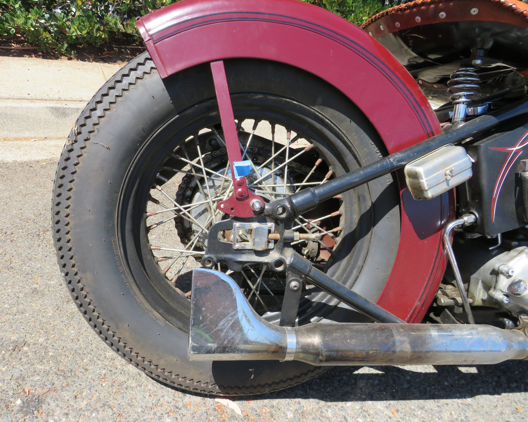 1958 Harley Davidson Panhead Custom Bobber