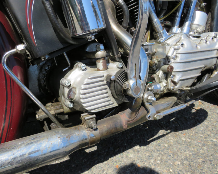 1958 Harley Davidson Panhead Custom Bobber