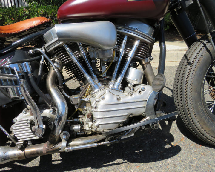 1958 Harley Davidson Panhead Custom Bobber