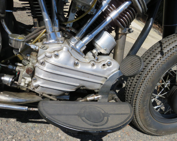 1958 Harley Davidson Panhead Custom Bobber