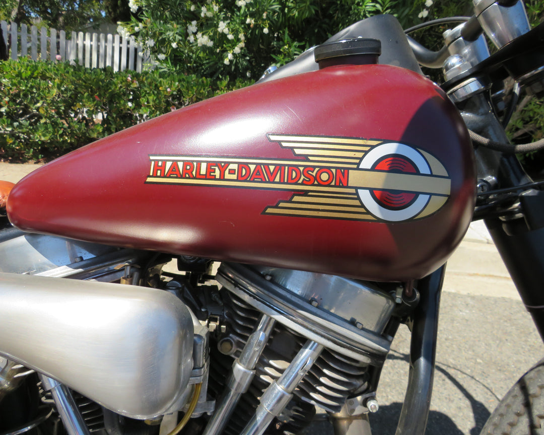 1958 Harley Davidson Panhead Custom Bobber