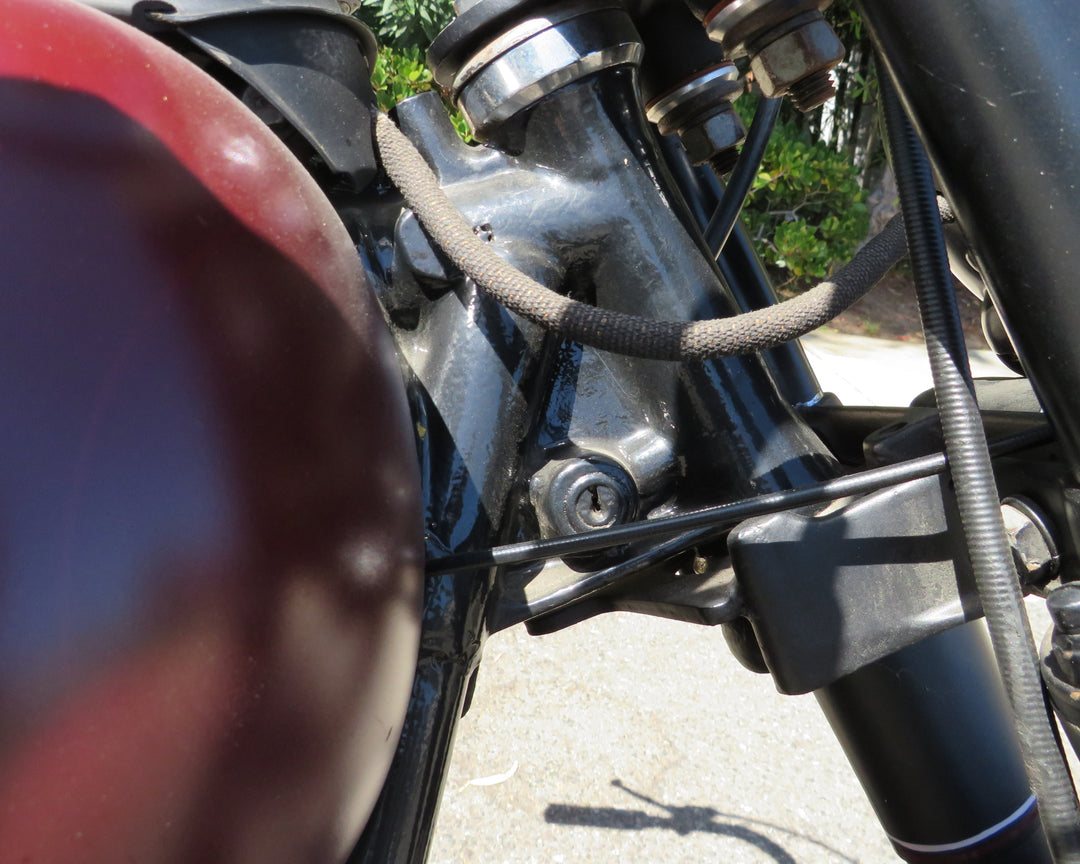 1958 Harley Davidson Panhead Custom Bobber