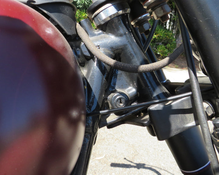 1958 Harley Davidson Panhead Custom Bobber