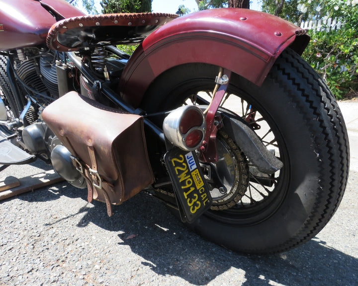 1958 Harley Davidson Panhead Custom Bobber