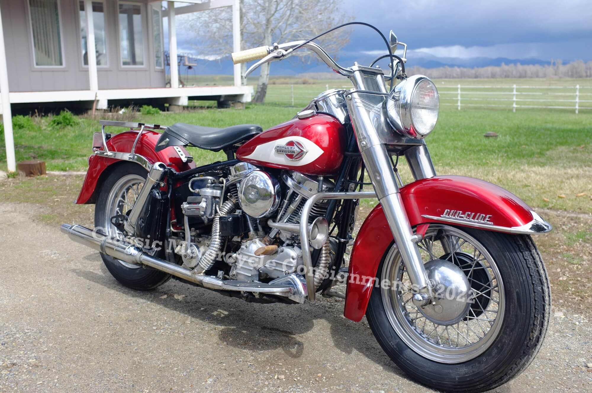 1959 Harley Davidson FLH Duo Glide Classic Motorcycle Consignments