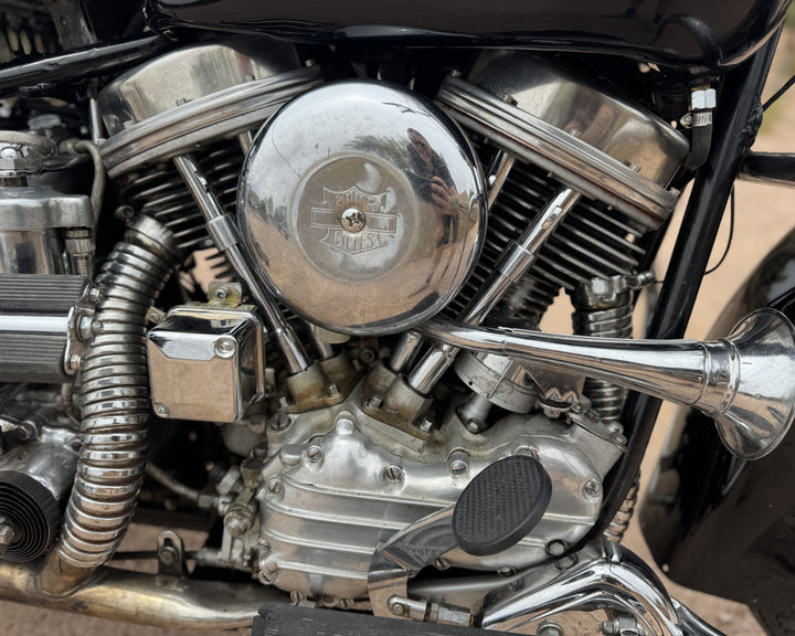1959 Harley Davidson FLH Duo Glide Panhead Tank Shift Model