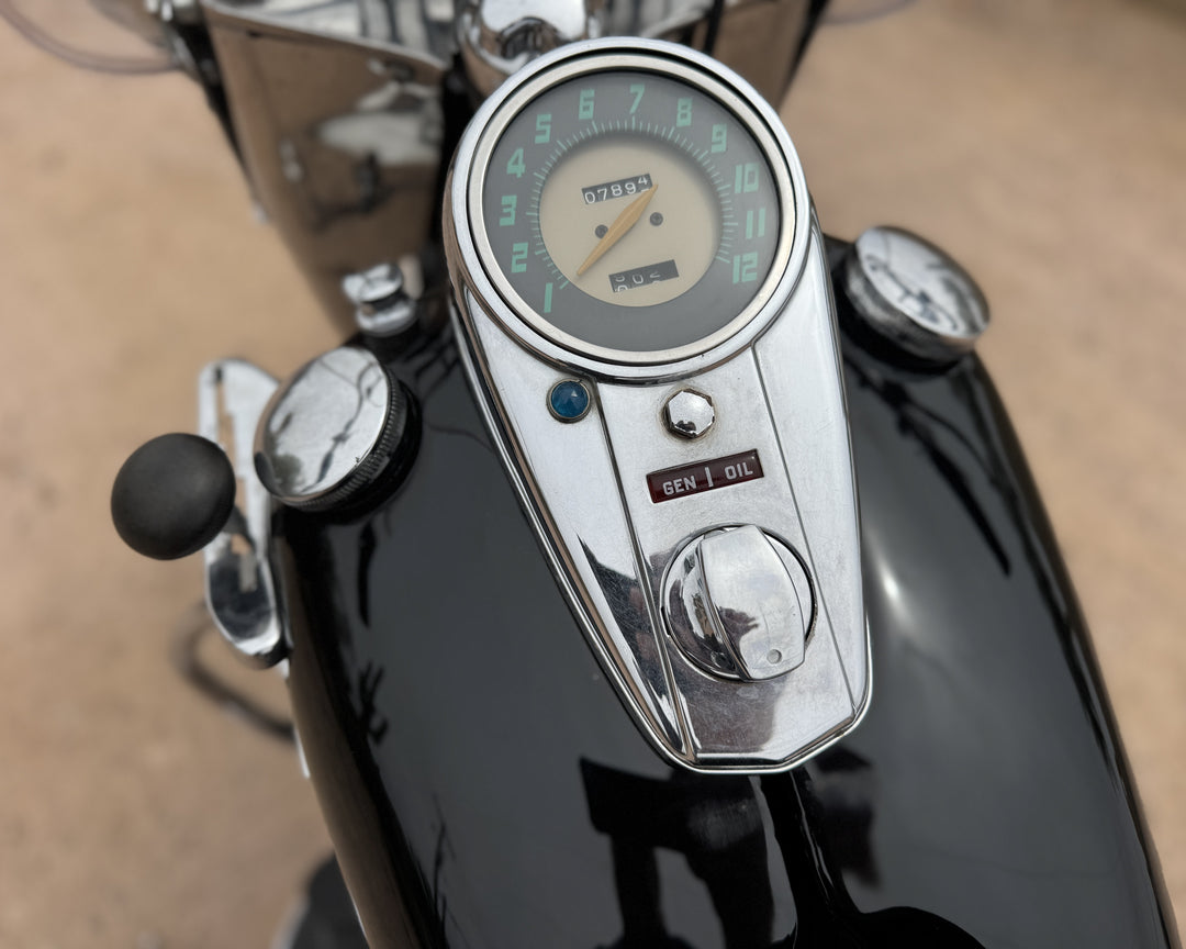 1959 Harley Davidson FLH Duo Glide Panhead Tank Shift Model