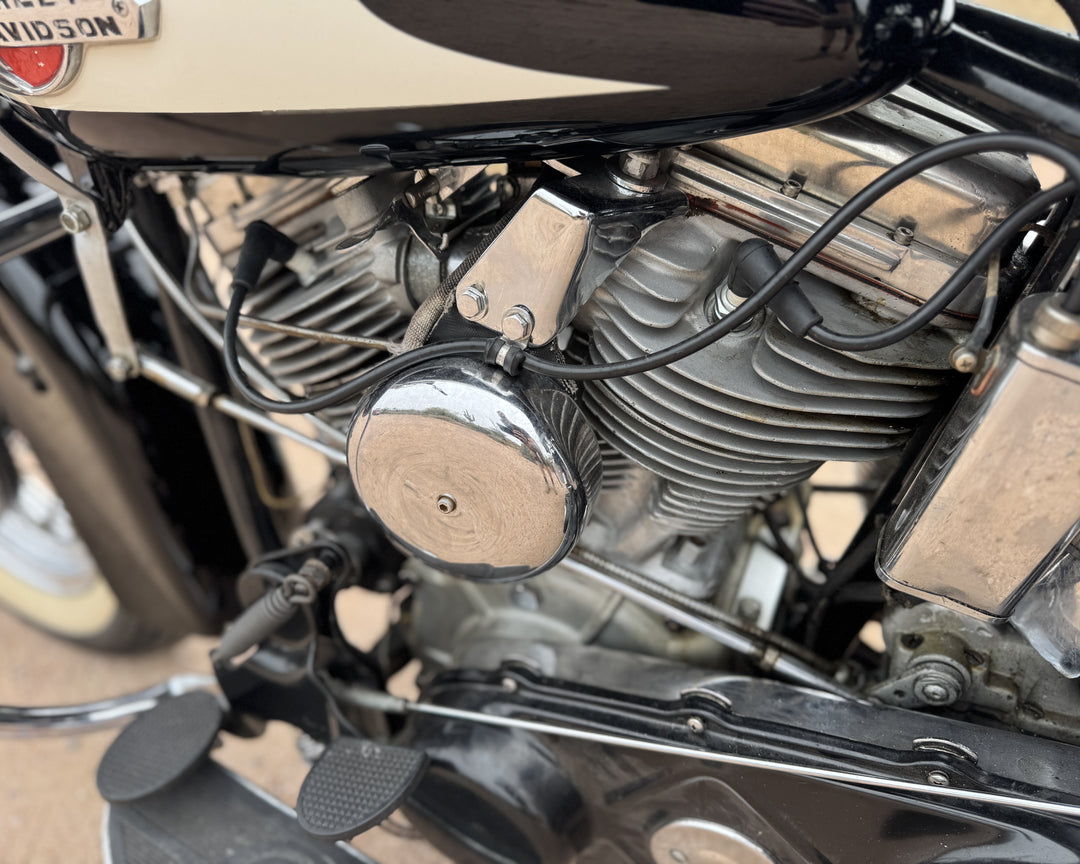 1959 Harley Davidson FLH Duo Glide Panhead Tank Shift Model