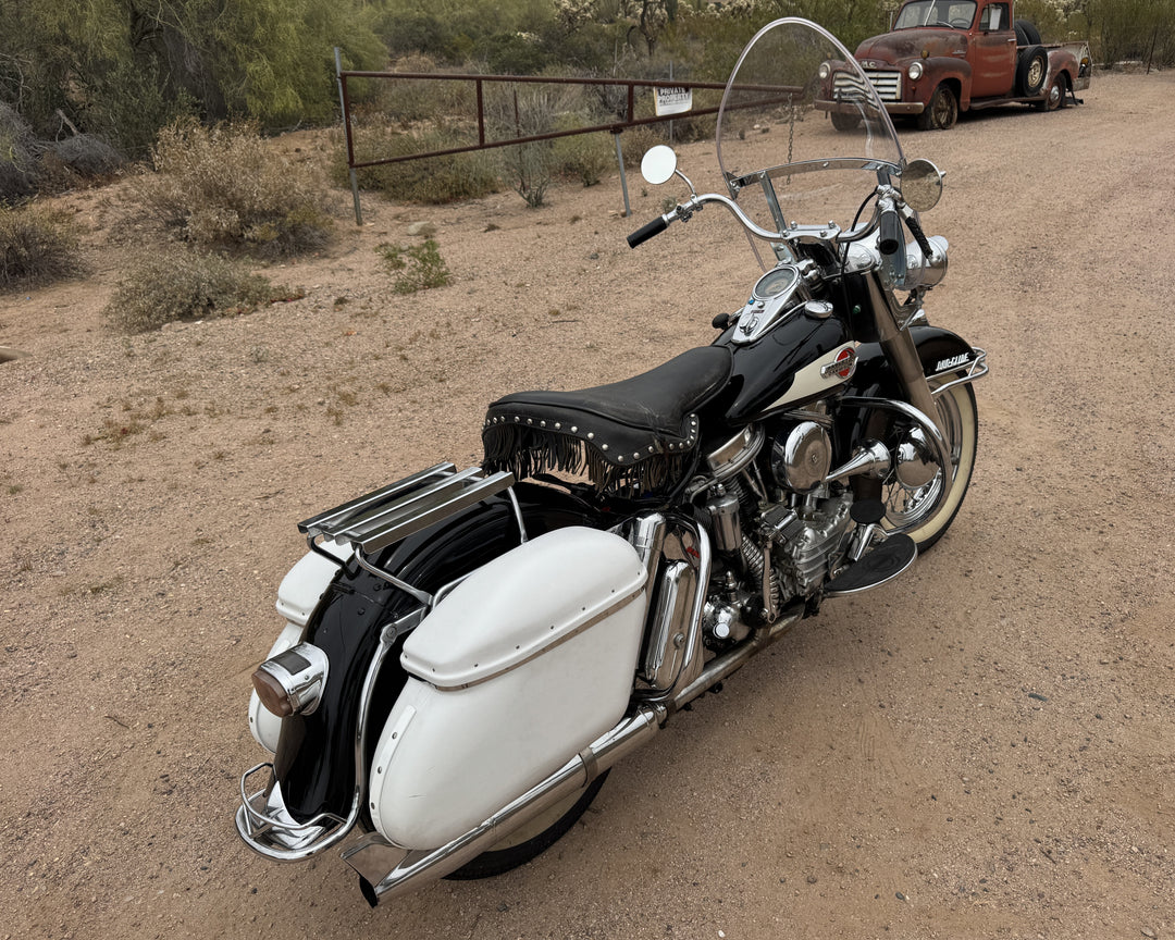 1959 Harley Davidson FLH Duo Glide Panhead Tank Shift Model